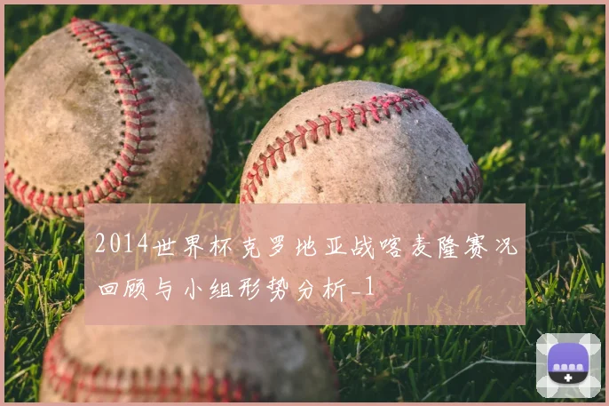 2014世界杯克罗地亚战喀麦隆赛况回顾与小组形势分析_1